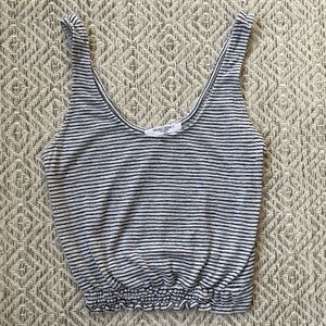 Project Social T striped Synched Tank Top